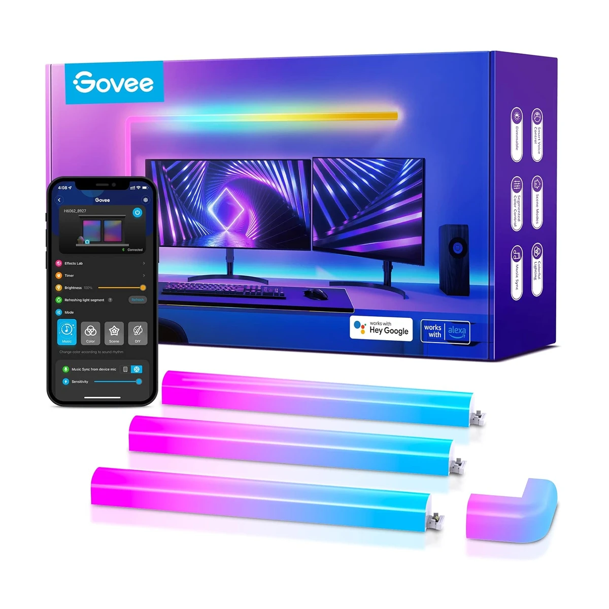 چراغ هوشمند دیواری گووی مدل H6062 -small-image