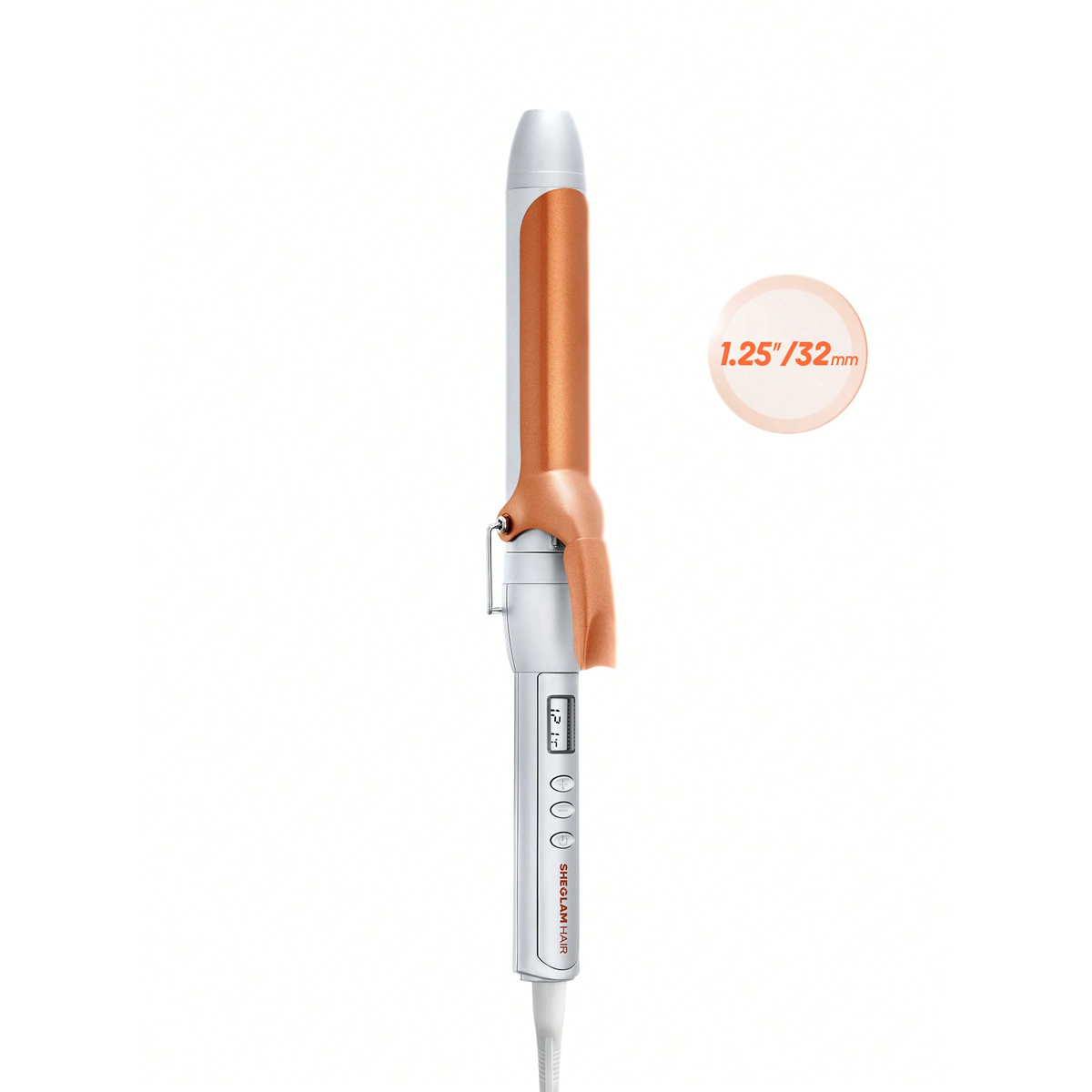 فر کننده مو شیگلم مدل It-Curl Curling Iron EU C Type Plug سایز 32 میلی متر