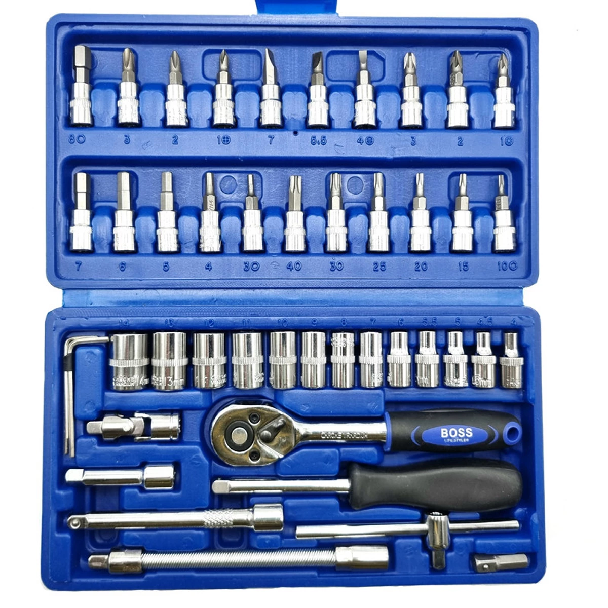 آچار بکس مدل CR-V مجموعه 46 عددی