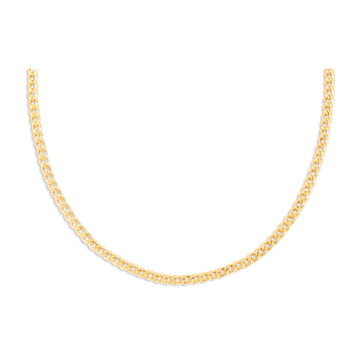 زنجیر طلا زنانه مدل کارتیه کد WN3140