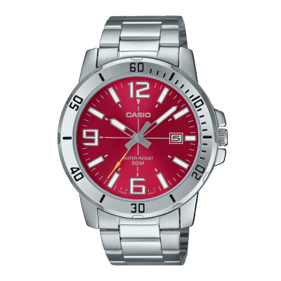 ساعت مچی عقربه ای مردانه کاسیو مدل MTP-VD01D-4BVUDF