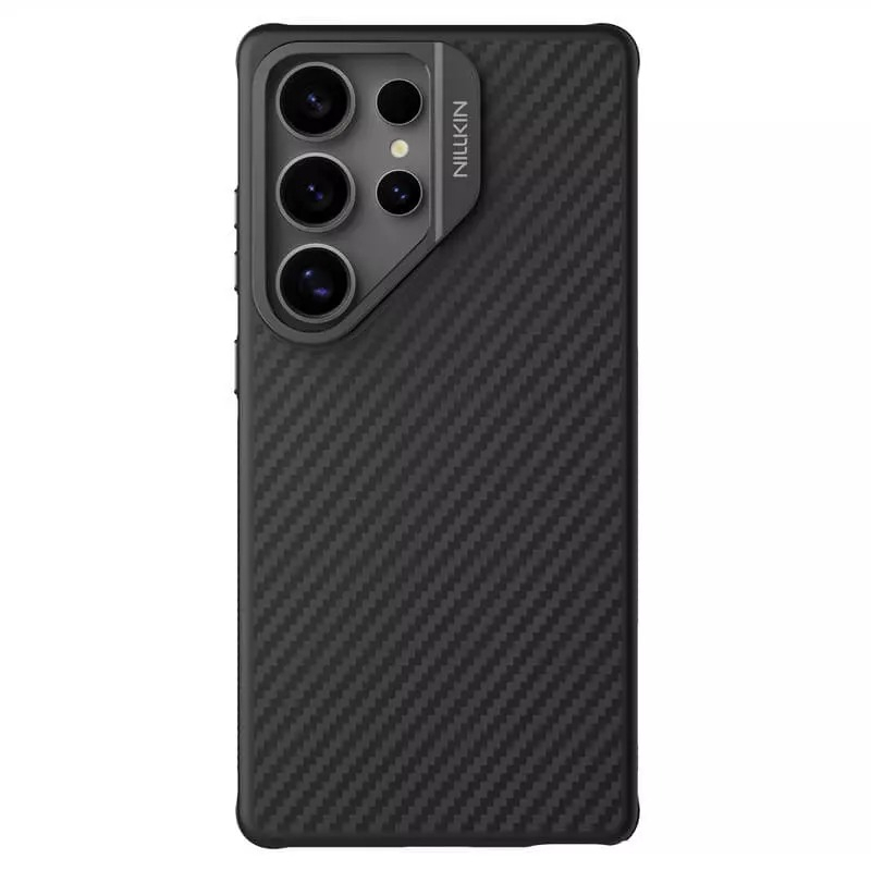 کاور گوشی سامسونگ Galaxy S25 Ultra نیلکین مدل CarboProp Magnetic MagSafe Frame version کاور گوشی سامسونگ Galaxy S25 Ultra نیلکین مدل CarboProp Magnetic MagSafe Frame version
