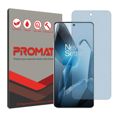 گلس گوشی آنتی بلو مات وان پلاس 13 پرومیت مدل Resistant