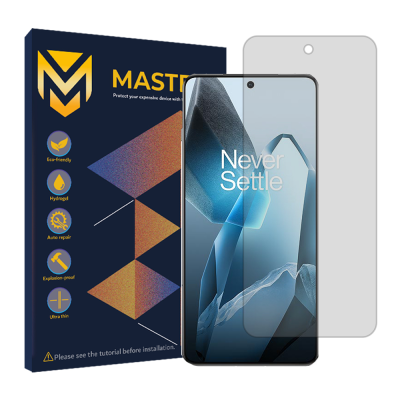 گلس گوشی شفاف وان پلاس 13 مستر مدل Resistant