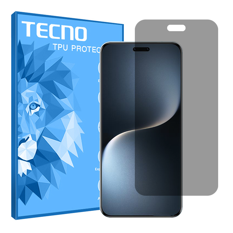 گلس گوشی حریم شخصی آنر Magic 7 Pro تکنو مدل Resistant