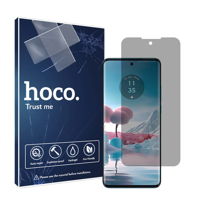 گلس گوشی حریم شخصی موتورولا Edge 40 Neo هوکو مدل Resistant