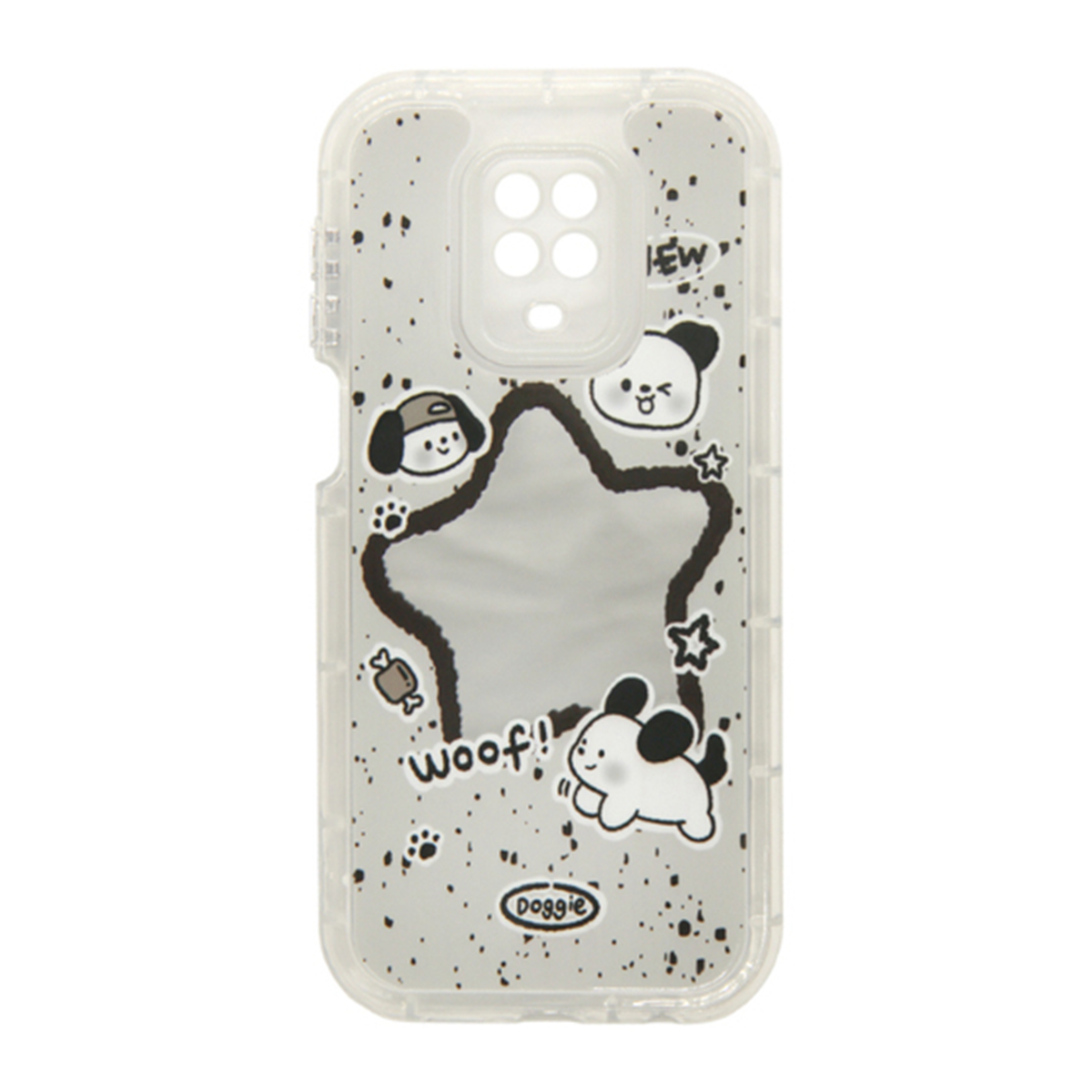 قاب گوشی شیائومی Redmi Note 9 Pro - 9s مدل آینه ای طرح سگ