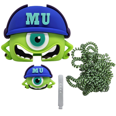 محافظ کابل مدل مایک به همراه محافظ شارژ دیواری مجموعه 4 عددی