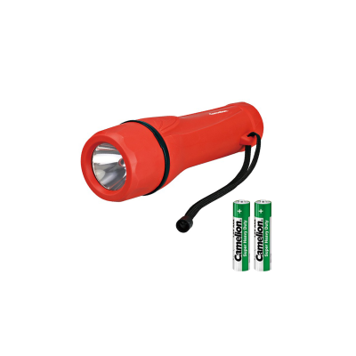 چراغ قوه دستی کملیون مدل PT1L2AA به همراه 2 عددی باطری چراغ قوه دستی کملیون مدل PT1L2AA به همراه 2 عددی باطری