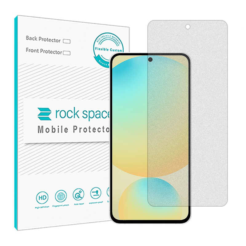 گلس گوشی مات سامسونگ Galaxy S24 FE راک اسپیس مدل Resistant