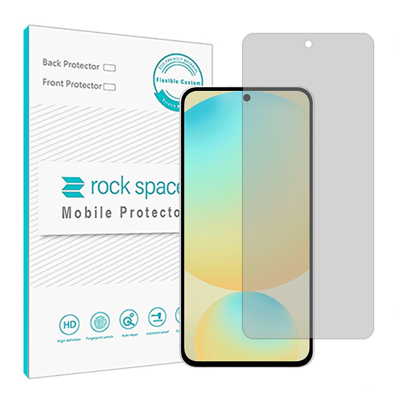 گلس گوشی سامسونگ Galaxy S24 FE شفاف راک اسپیس مدل Resistant