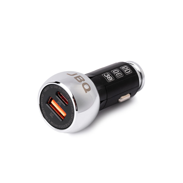 شارژر فندکی جی بی کیو مدل C-1 توان 38 وات