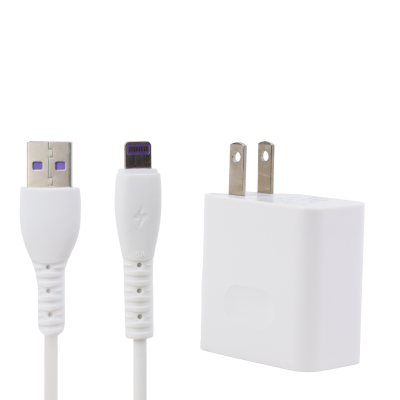 شارژر دیواری مدل HO5 توان 135 وات به همراه کابل لایتنینگ شارژر دیواری مدل HO5 توان 135 وات به همراه کابل لایتنینگ