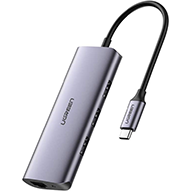 هاب USB-C یوگرین 4 پورت CM252 مدل 60718 هاب USB-C یوگرین 4 پورت CM252 مدل 60718