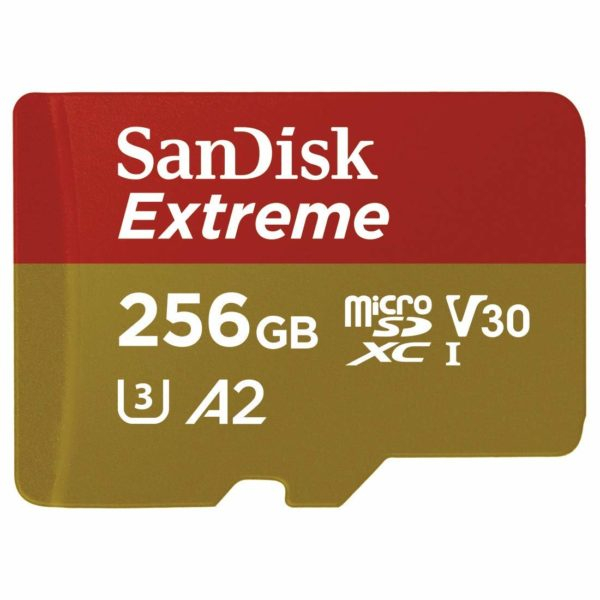 کارت حافظه MicroSDXC سن دیسک مدل Extreme کلاس A2 استاندارد UHS-I U3 سرعت 190MBps ظرفیت 256 گیگابایت کارت حافظه MicroSDXC سن دیسک مدل Extreme کلاس A2 استاندارد UHS-I U3 سرعت 190MBps ظرفیت 256 گیگابایت