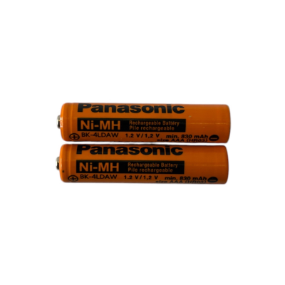 باتری نیم قلمی قابل شارژ پاناسونیک بسته دو عدد باتری نیم قلمی قابل شارژ پاناسونیک مدل باتری نیم قلم اورجینال درجه 1 بسته دو عدد