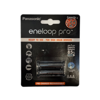 باتری نیم قلمی قابل شارژ پاناسونیک مدل انلوپ بسته دو عددی باتری نیم قلمی قابل شارژ پاناسونیک مدل انلوپ بسته دو عددی