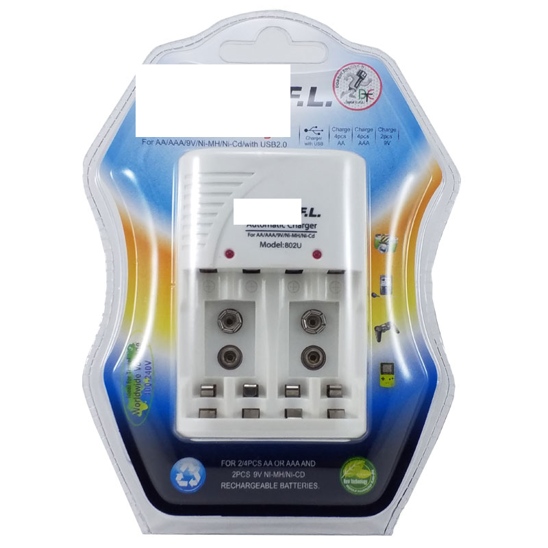 شارژر باتری دیجیتال سی اف ال مدل 802U شارژر باتری دیجیتال سی اف ال مدل 802U