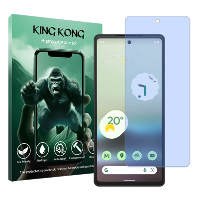 محافظ صفحه نمایش ضداشعه آبی گوشی گوگل Pixel 6a کینگ کونگ مدل Tough