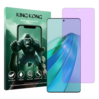 محافظ صفحه نمایش ضداشعه بنفش گوشی آنر X9a کینگ کونگ مدل Tough