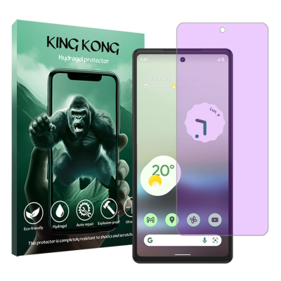 محافظ صفحه نمایش آنتی پرپل گوشی گوگل Pixel 6a کینگ کونگ مدل Tough