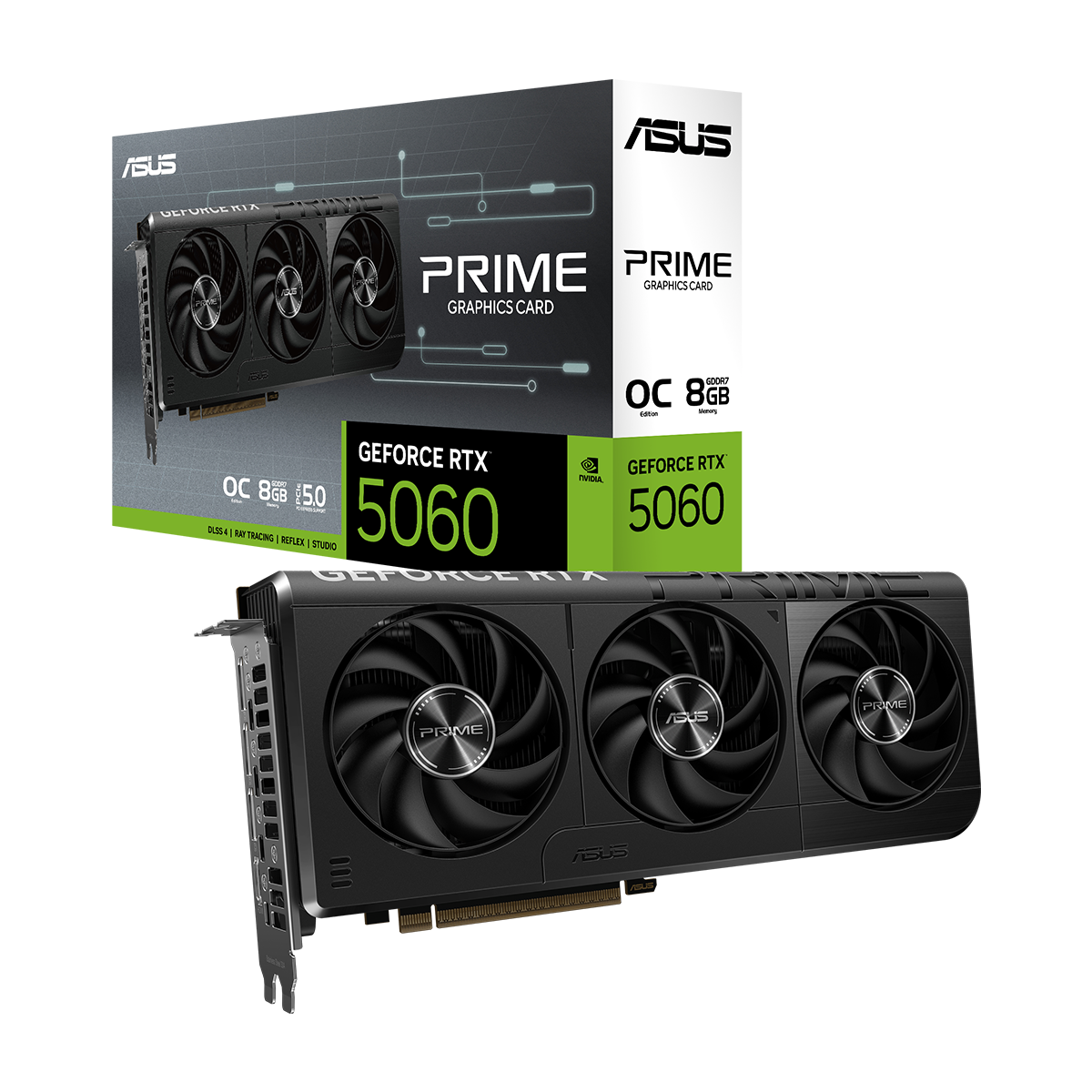 کارت گرافیک ایسوس مدل ASUS PRIME GeForce RTX™ 5060 8GB GDDR7 OC Edition-small-image