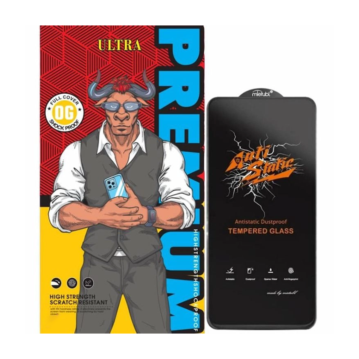 محافظ صفحه نمایش شیشه ای گوشی داریا Bond 2 الترا مدل Antistatic Dustproof