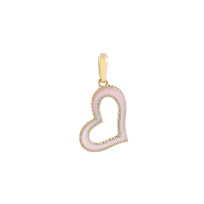 آویز طلا زنانه بان گالری مدل گوارسه آمارا کوچک صورتی آویز طلا زنانه بان گالری مدل گوارسه آمارا کوچک صورتی