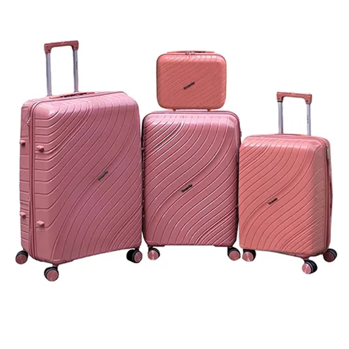 چمدان مسافرتی مندوزا مدل MDZ836 مجموعه سه عددی به همراه چمدان آرایشی چمدان مسافرتی مندوزا مدل MDZ836 مجموعه سه عددی به همراه چمدان آرایشی-small-image