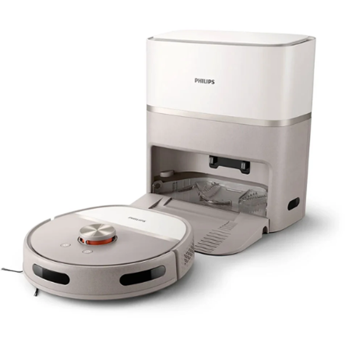 جاروبرقی رباتیک فیلیپس مدل XU6500/82 6000 SERIES R6 SLIM AUTO WASH-small-image