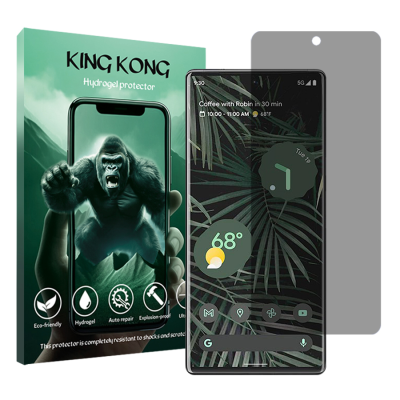 محافظ صفحه نمایش حریم شخصی گوشی گوگل Pixel 6 Pro کینگ کونگ مدل Tough