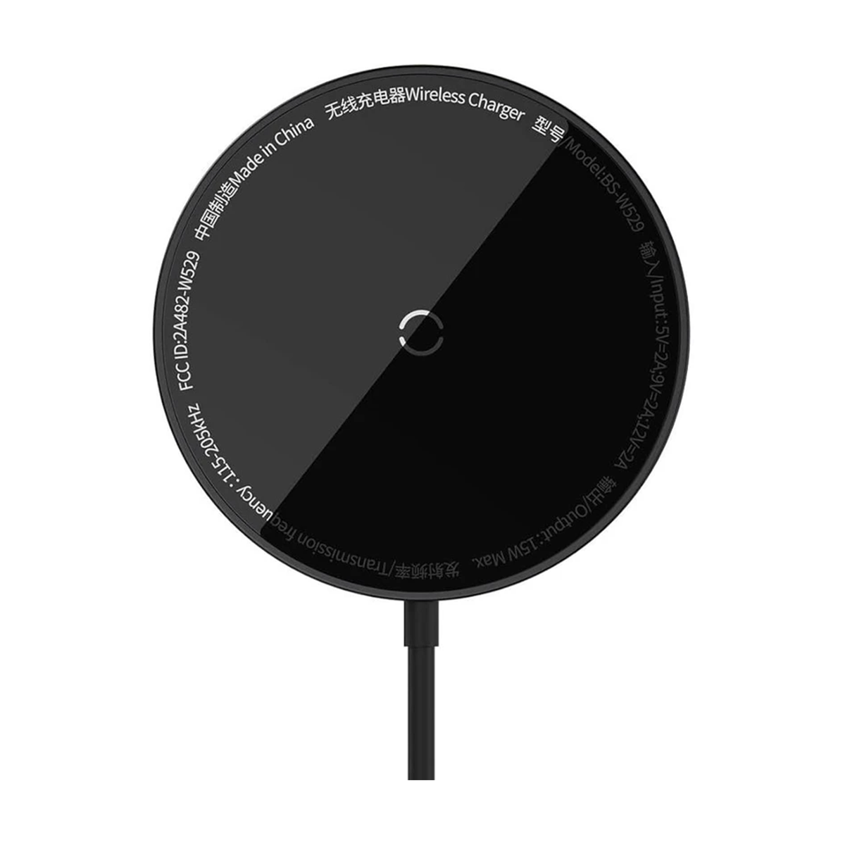 شارژر بی سیم باسئوس مدل Simple Mini3 Magnetic ccjj040001