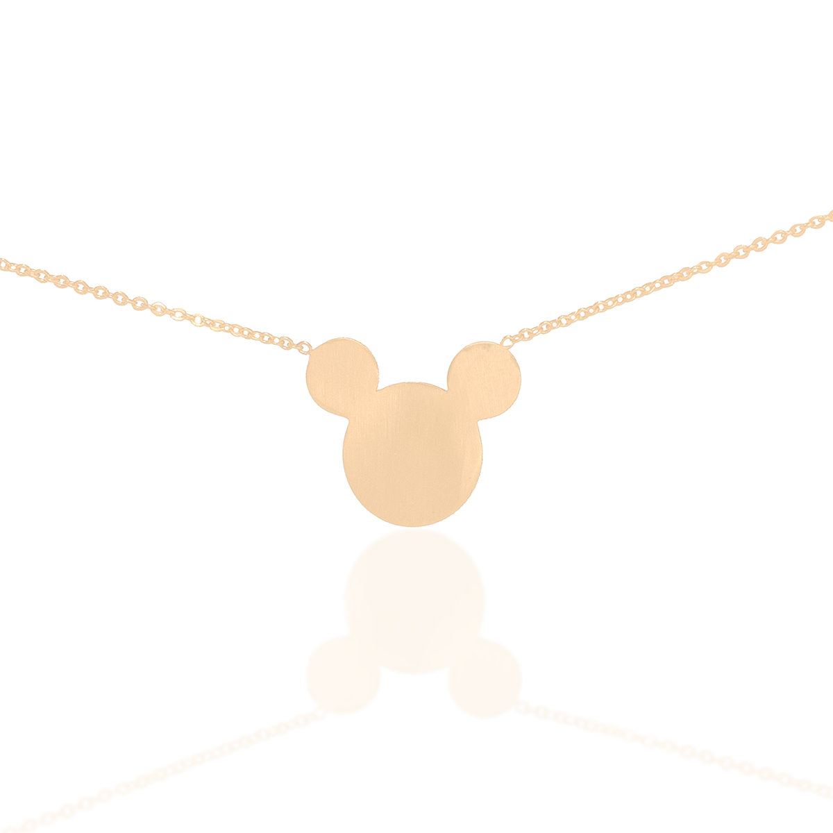 گردنبند طلا زنانه مدل میکی موس