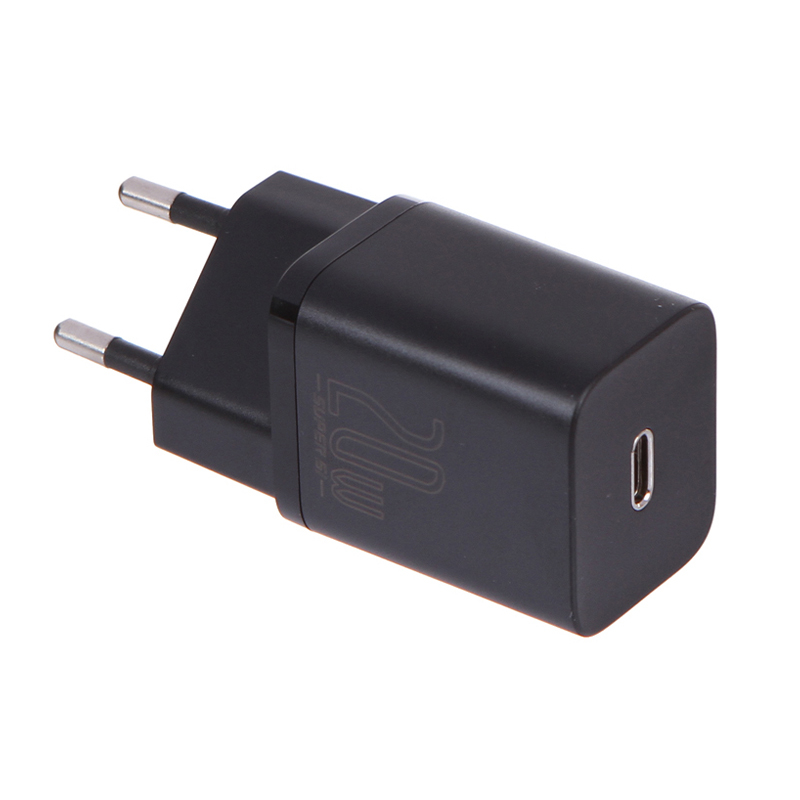 شارژر دیواری باسئوس مدل Si 1C 20W CCSUP-B01 توان 20 وات  شارژر دیواری باسئوس مدل Si 1C 20W CCSUP-B01 توان 20 وات