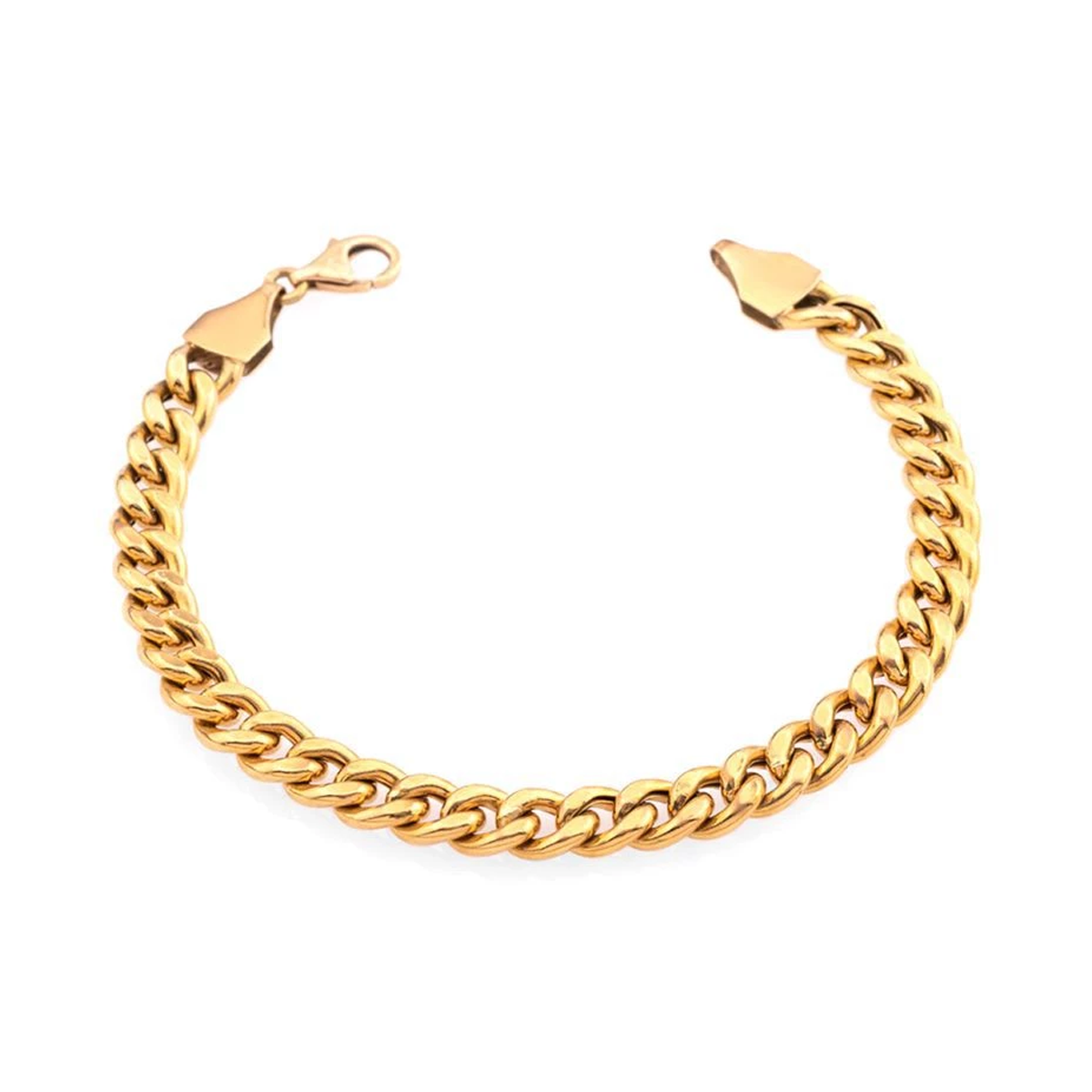 دستبند طلا 18 عیار طرح کارتیه 100-small-image