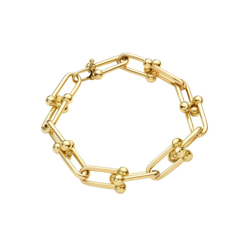 دستبند طلا 18 عیار زنانه کامک مدل تیفانی