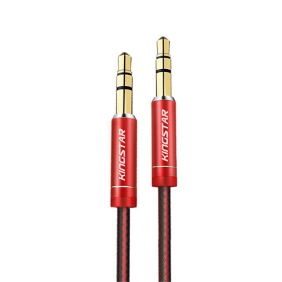 کابل AUX کینگ استار مدل KA55 طول 1 متر کابل AUX کینگ استار مدل KA55 طول 1 متر