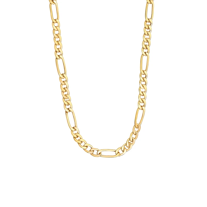 گردنبند طلا 18 عیار زنانه کامک مدل فیگارو گردنبند طلا 18 عیار زنانه کامک مدل فیگارو