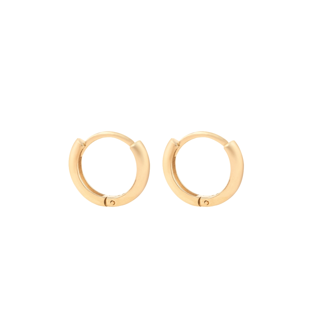 گوشواره طلای 18 عیار بان گالری مدل کلیپسی بیسیک