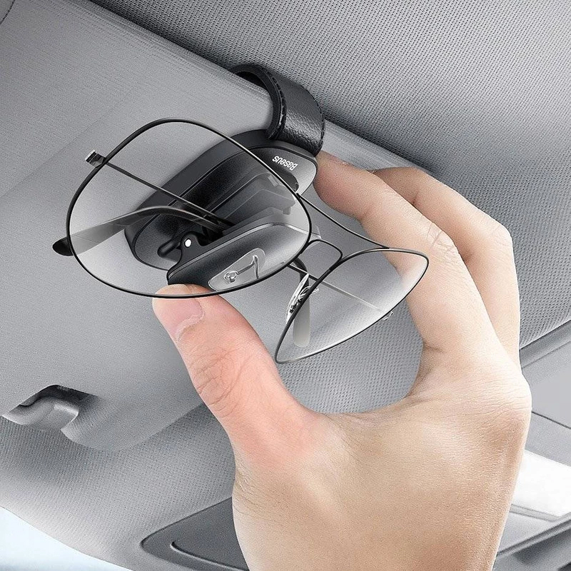 نگهدارنده عینک خودرو باسئوس مدل Vehicle Eyewear Clip نگهدارنده عینک خودرو باسئوس مدل Vehicle Eyewear Clip