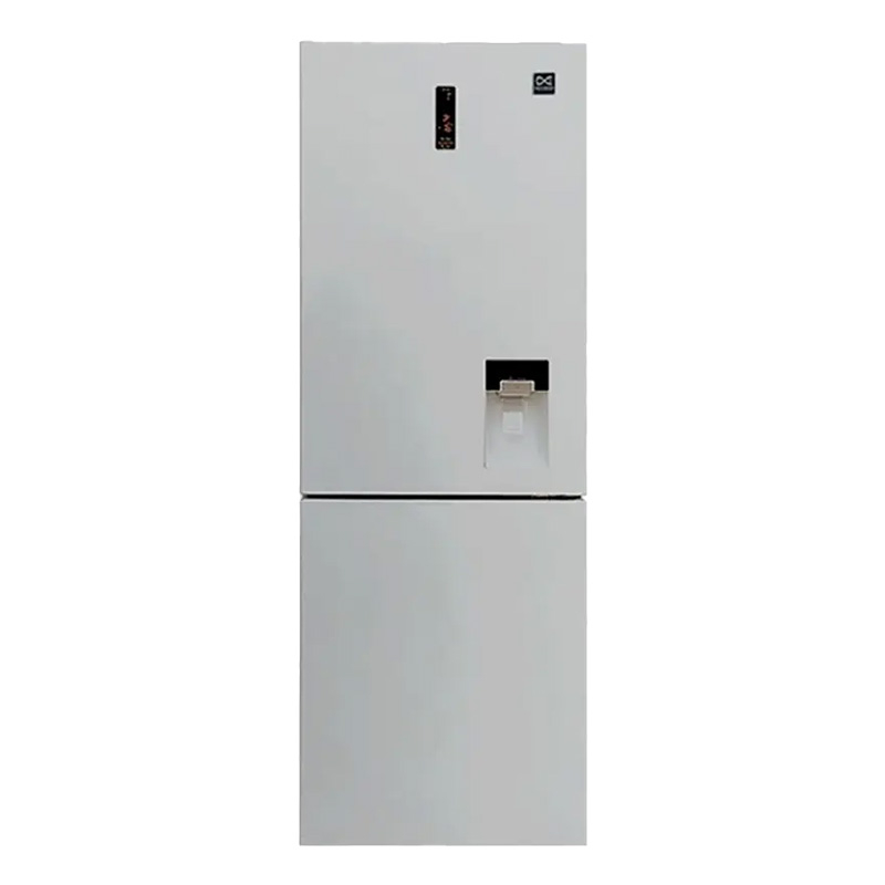 یخچال فریزر دوو مدل BMI-10GW یخچال فریزر 24 فوت دوو مدل BMI-10GW با ارتفاع 196، پهنای 67 و عمق 68 سانتی متر، میزان مصرف انرژی A+، دارای ۱ کشو در یخچال و 4 کشو در فریزر، دارای سیستم نوفراست