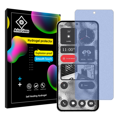 محافظ صفحه نمایش مات آنتی بلو گوشی ناتینگ فون 2 آرکا گلس مدل Tough