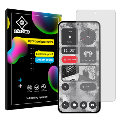 محافظ صفحه نمایش شفاف گوشی ناتینگ فون 2 آرکا گلس مدل Tough