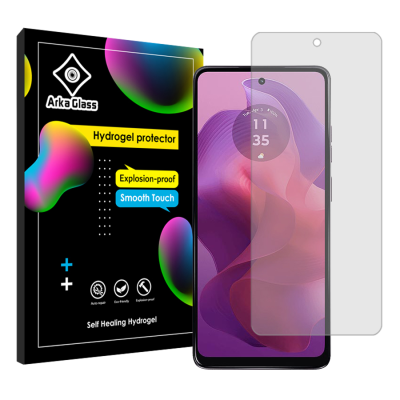 محافظ صفحه نمایش شفاف گوشی موتورولا Moto G24 آرکا گلس مدل Tough