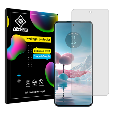 محافظ صفحه نمایش شفاف گوشی موتورولا Edge 40 Neo آرکا گلس مدل Tough