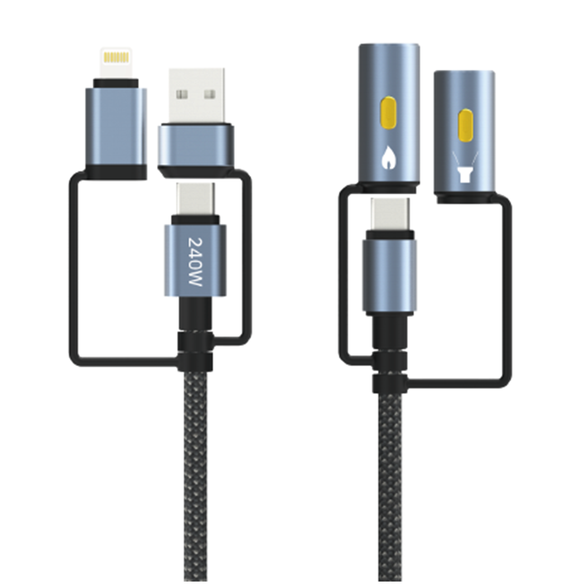 کابل چند کاره کی اف سنیور مدل S-15 طول 1.2 متر