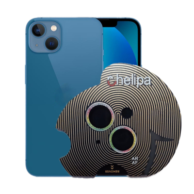 محافظ لنز دوربین گوشی اپل iPhone 13 چلیپا مدل Titanium