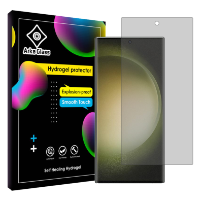 محافظ صفحه نمایش شفاف گوشی سامسونگ Galaxy S23 Ultra آرکا گلس مدل Tough