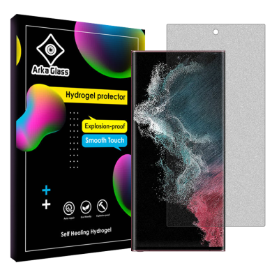 محافظ صفحه نمایش مات گوشی سامسونگ Galaxy S22 Ultra 5G آرکا گلس مدل Tough