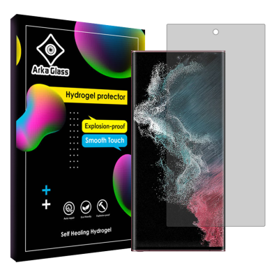 محافظ صفحه نمایش شفاف گوشی سامسونگ Galaxy S22 Ultra 5G آرکا گلس مدل Tough